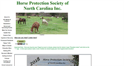 Desktop Screenshot of horseprotection.org